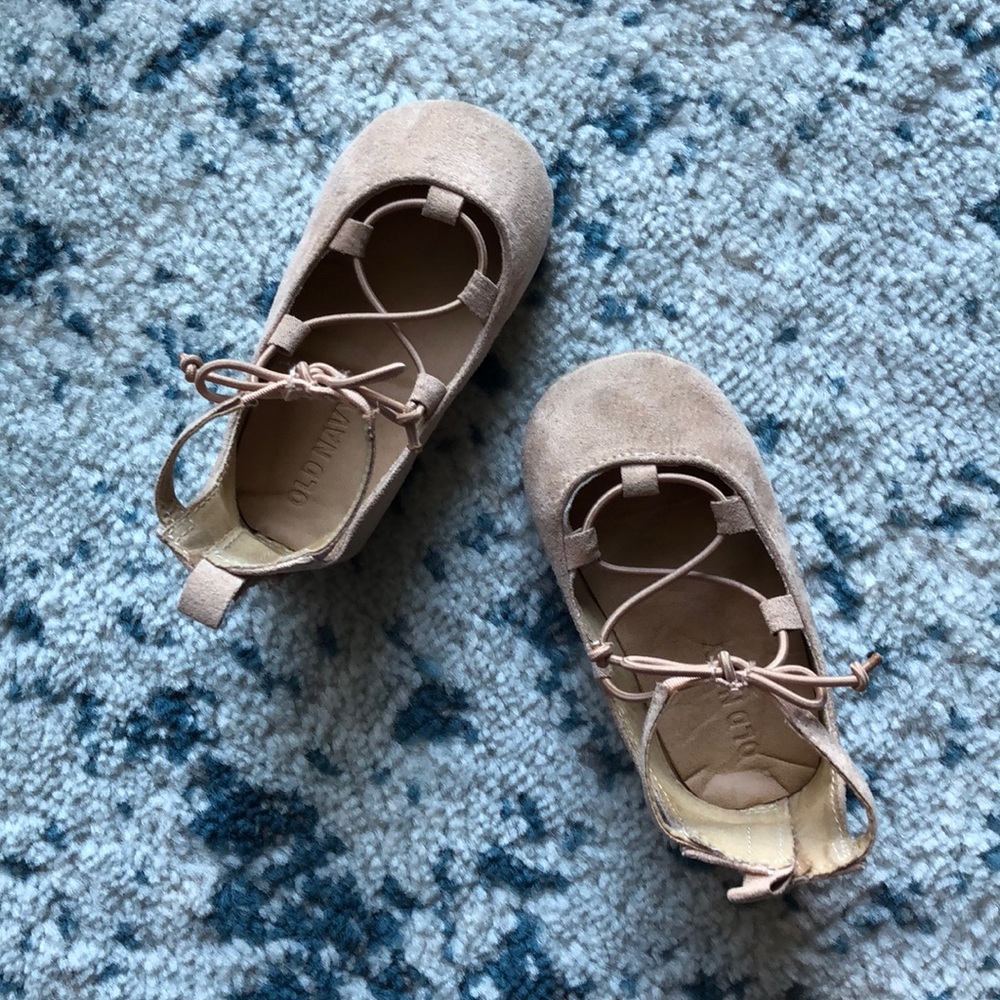 Baby Lace-Up Ballet Flats